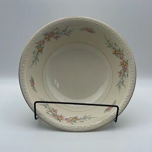 Vintage Homer Laughlin Georgian Eggshell Round Vegetable Side Dish Cashmere Bowl